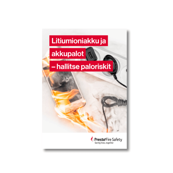 Opas Litiumioniakku ja akkupalot - hallitse paloriskit