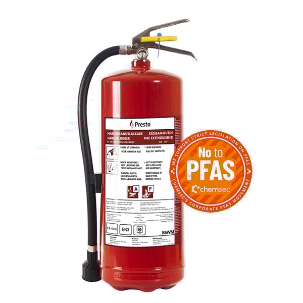 Presto-pfas-vapaa-vesisammutin